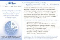 Front of a mailer (6 x 9) for the Saltwater Institute announcing a workshop