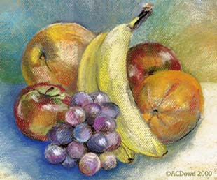fruit drawing