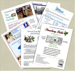 various flyer designs